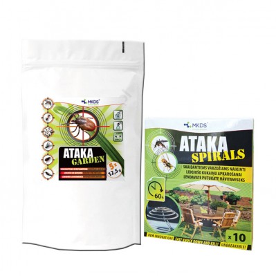 Kiemas be erkių ir uodų